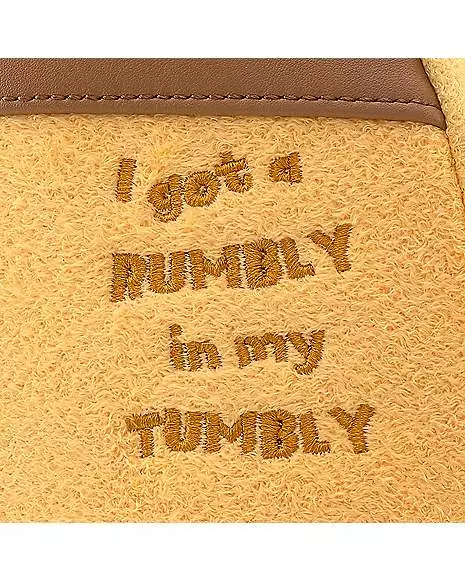 Loungefly Plush Winnie The Pooh Mini Backpack 5 Loungefly Plush Winnie The Pooh Mini Backpack - Image 3