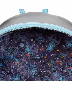 Loungefly Glow In The Dark Space Adventure Mini Backpack - Lilo & Stit -Halloween Store 03915253 i