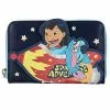 Loungefly Glow In The Dark Space Adventure Zip Wallet - Lilo & Stitch -Halloween Store 03915683 a