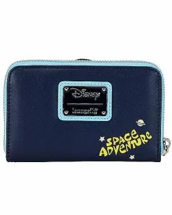 Loungefly Glow In The Dark Space Adventure Zip Wallet - Lilo & Stitch -Halloween Store 03915683 e