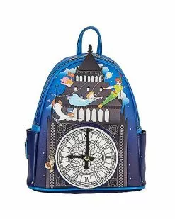 Loungefly Glow In The Dark Peter Pan Clock Mini Backpack - Disney
