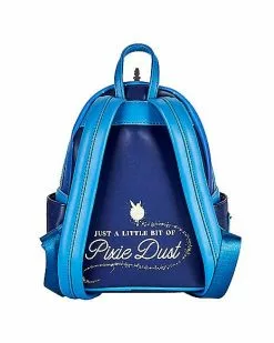 Loungefly Glow In The Dark Peter Pan Clock Mini Backpack - Disney -Halloween Store 03936622 h