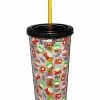 Characters South Park Cup With Straw - 20 Oz. 2 Characters South Park Cup With Straw - 20 Oz. -Halloween Store 03942703 a