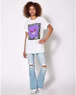 Gengar T Shirt - Pokemon -Halloween Store 03999372 c