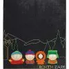 South Park Neon Boys Sherpa Fleece Blanket 1 South Park Neon Boys Sherpa Fleece Blanket -Halloween Store 04127577 a
