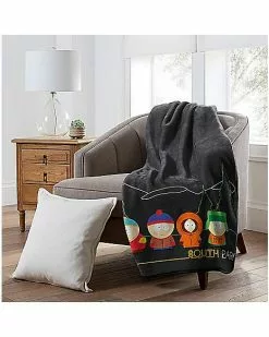 South Park Neon Boys Sherpa Fleece Blanket -Halloween Store 04127577 c