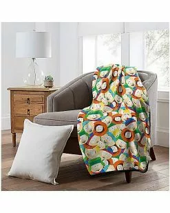 South Park Neon Boys Sherpa Fleece Blanket -Halloween Store 04127577 d