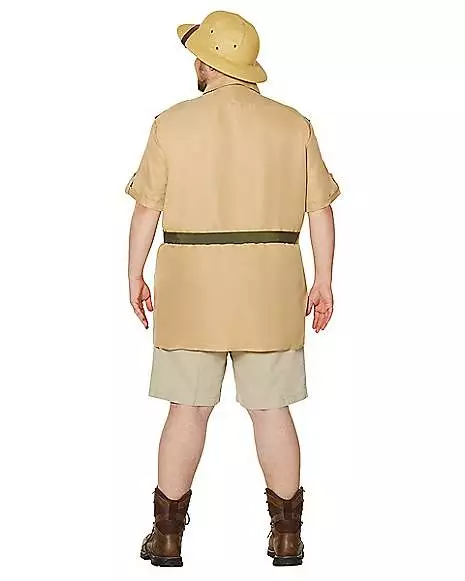 Adult Men's Zookeeper Plus Size Costume 4 Adult Men's Zookeeper Plus Size Costume - Image 2