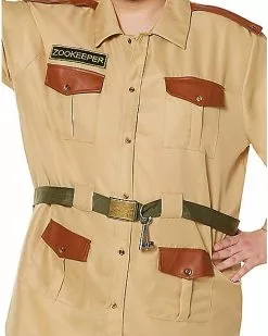 Adult Men's Zookeeper Plus Size Costume 10 Adult Men's Zookeeper Plus Size Costume -Halloween Store 07518327 d