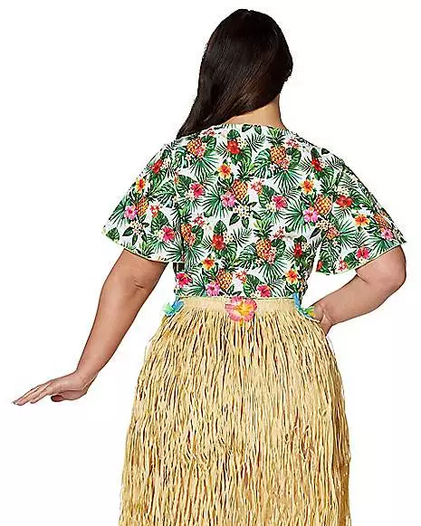 Plus Size Luau Shirt 4 Plus Size Luau Shirt - Image 2