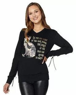 Thackery Binx Cat Sweatshirt - Hocus Pocus
