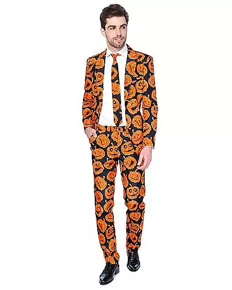 Adult Spooky Pumpkin Suit 2 Adult Spooky Pumpkin Suit