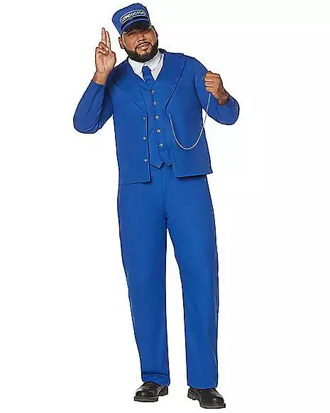 Adult Train Conductor Plus Size Costume 3 Adult Train Conductor Plus Size Costume