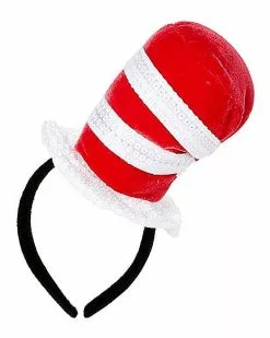 Cat In The Hat Sequin Mini Hat – Dr. Seuss -Halloween Store 07617525 c