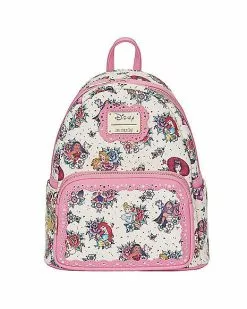 Loungefly Disney Princess Tattoos Mini Backpack