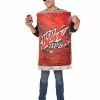 Adult Code Red Costume - Mountain Dew -Halloween Store 07656531 a