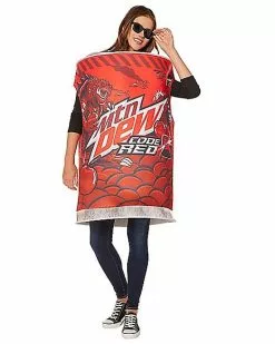 Adult Code Red Costume - Mountain Dew 8 Adult Code Red Costume - Mountain Dew -Halloween Store 07656531 c