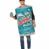 Adult 3D Mountain Dew Baja Blast Costume -Halloween Store 07656556 a