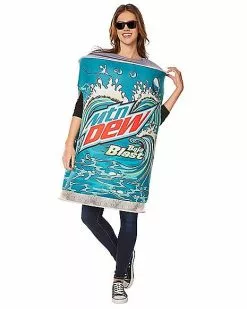 Adult 3D Mountain Dew Baja Blast Costume 8 Adult 3D Mountain Dew Baja Blast Costume -Halloween Store 07656556 c
